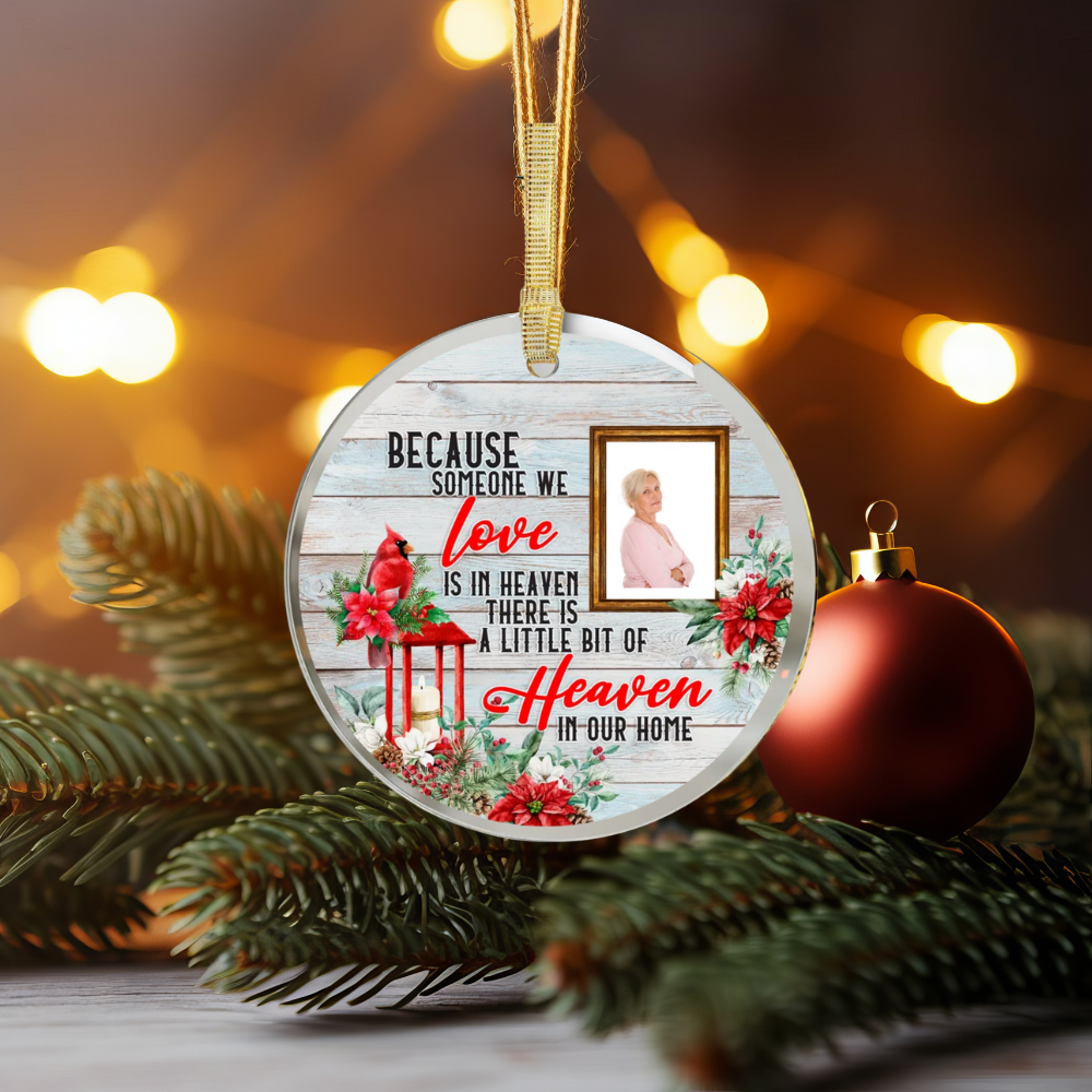 A Little Bit Of Heaven Acrylic Christmas Ornament