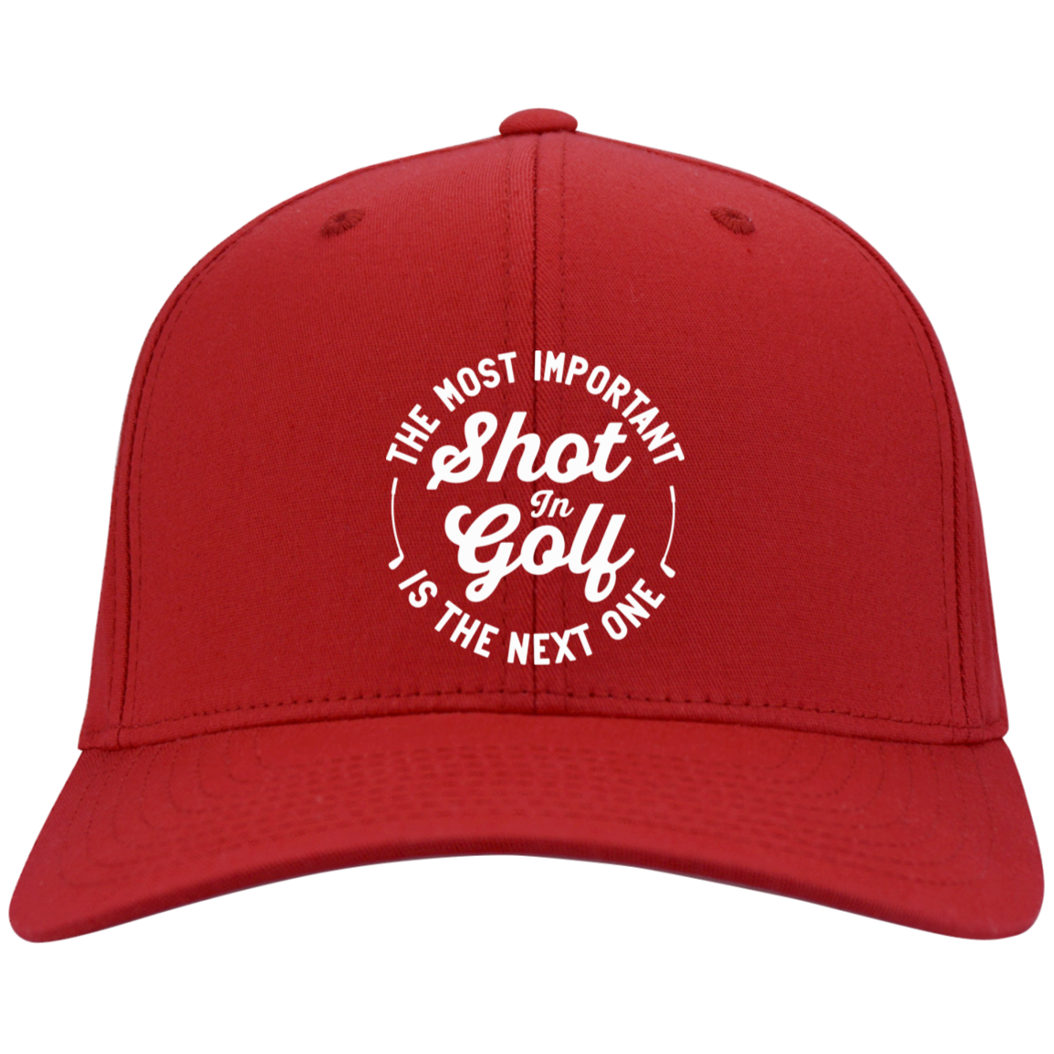 Best Shot In Golf Fitted Cap