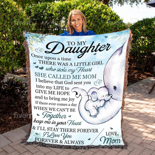 For The Little Girl That Forever Lives In Every Daughter Blanket