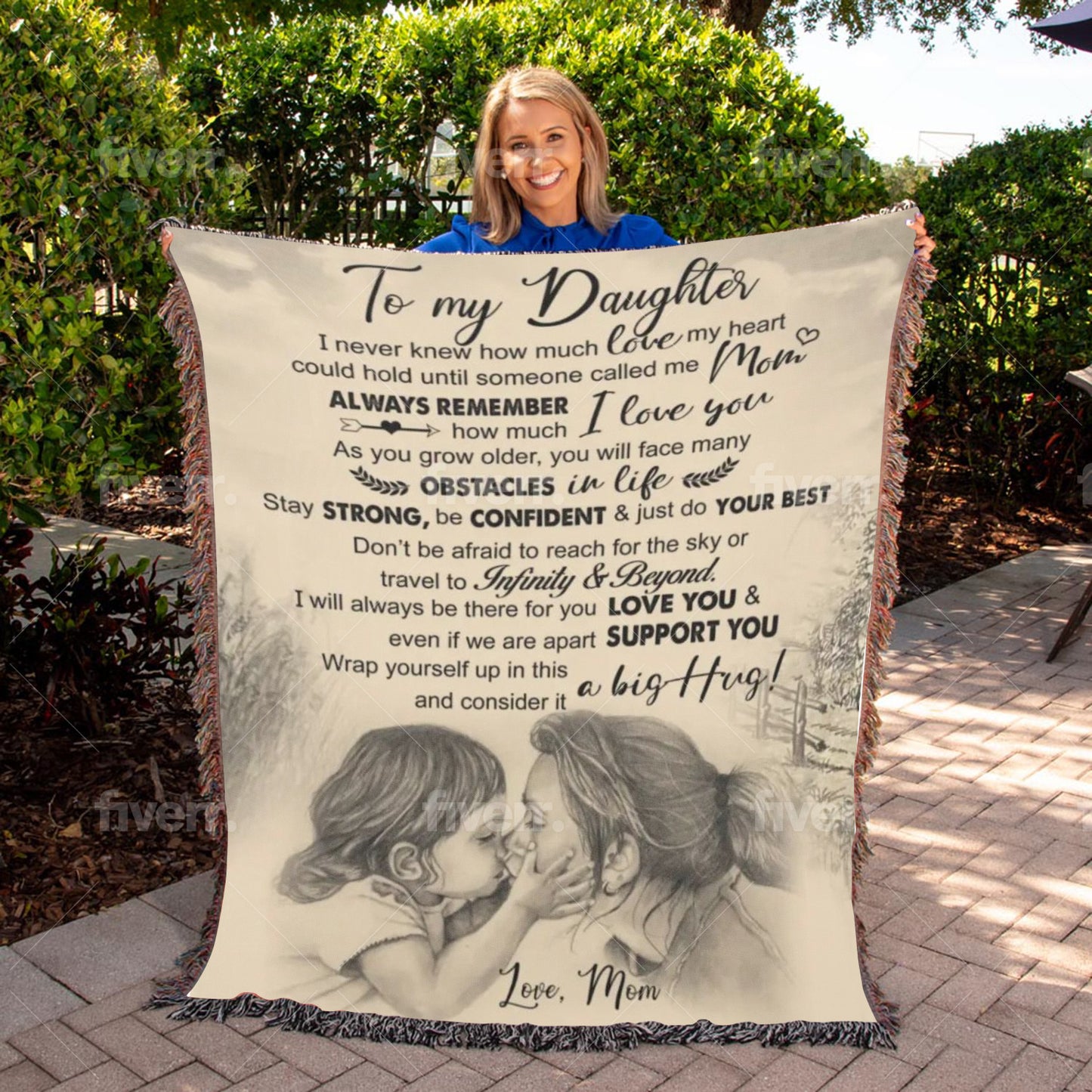 A Mother's Love Blanket For Her Daughter