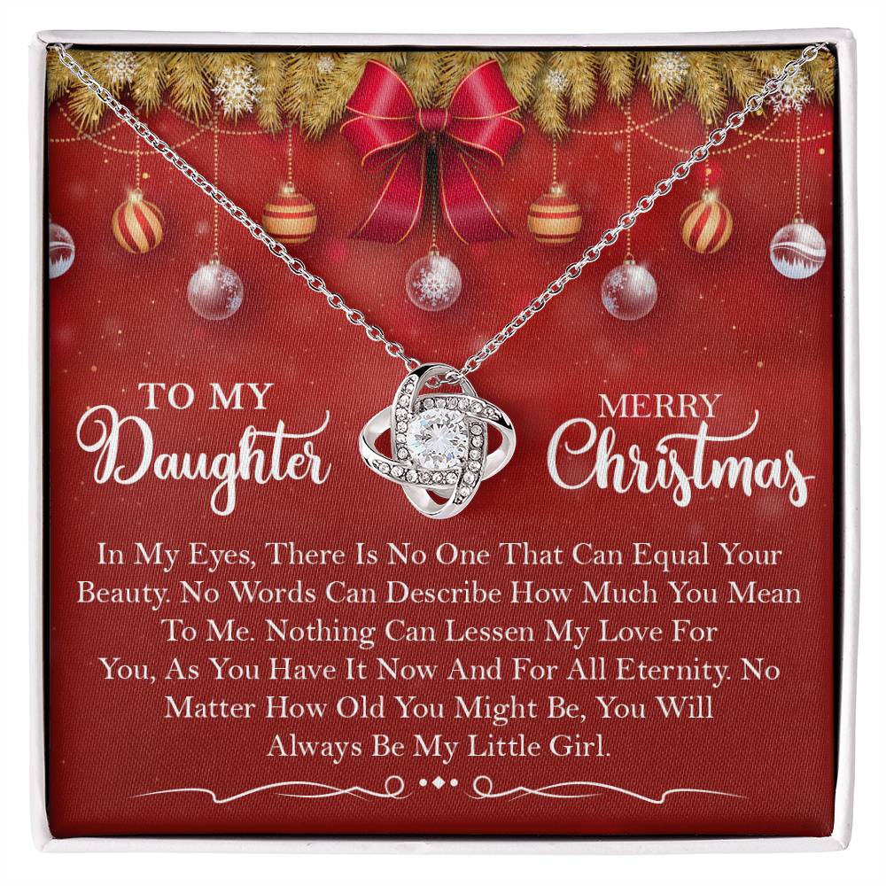 Christmas Love Knot A Timeless Gift For Your Beloved Daughter