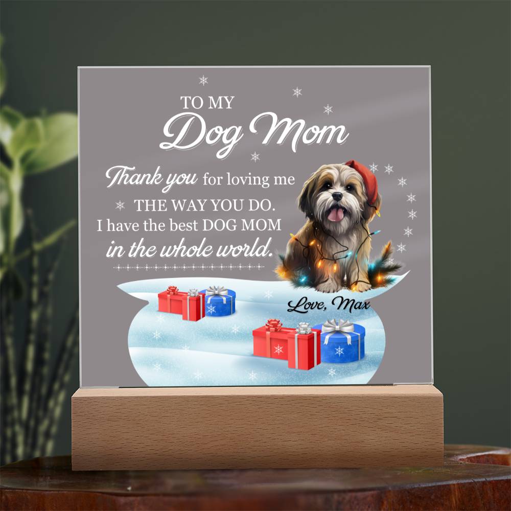 Thank You From The Bottom Of My Paws Acrylic Plaque