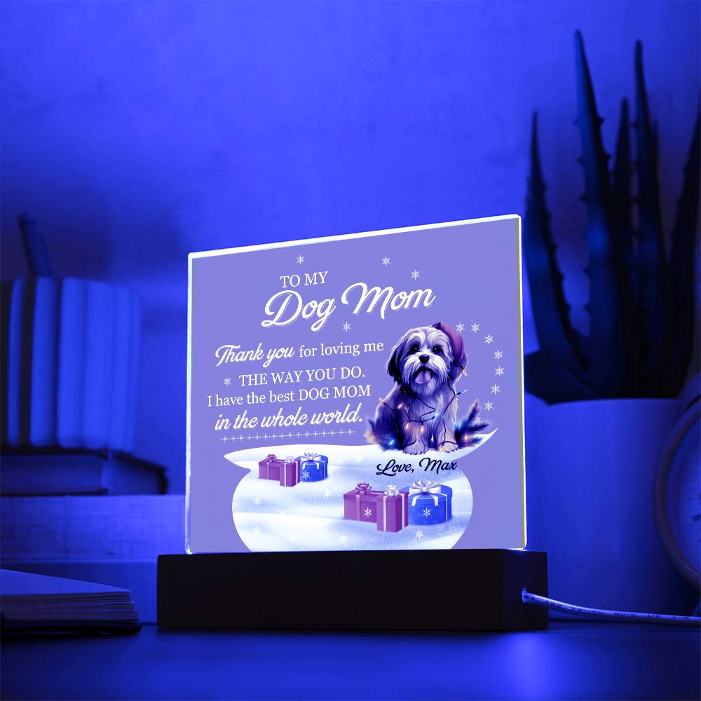 Thank You From The Bottom Of My Paws Acrylic Plaque