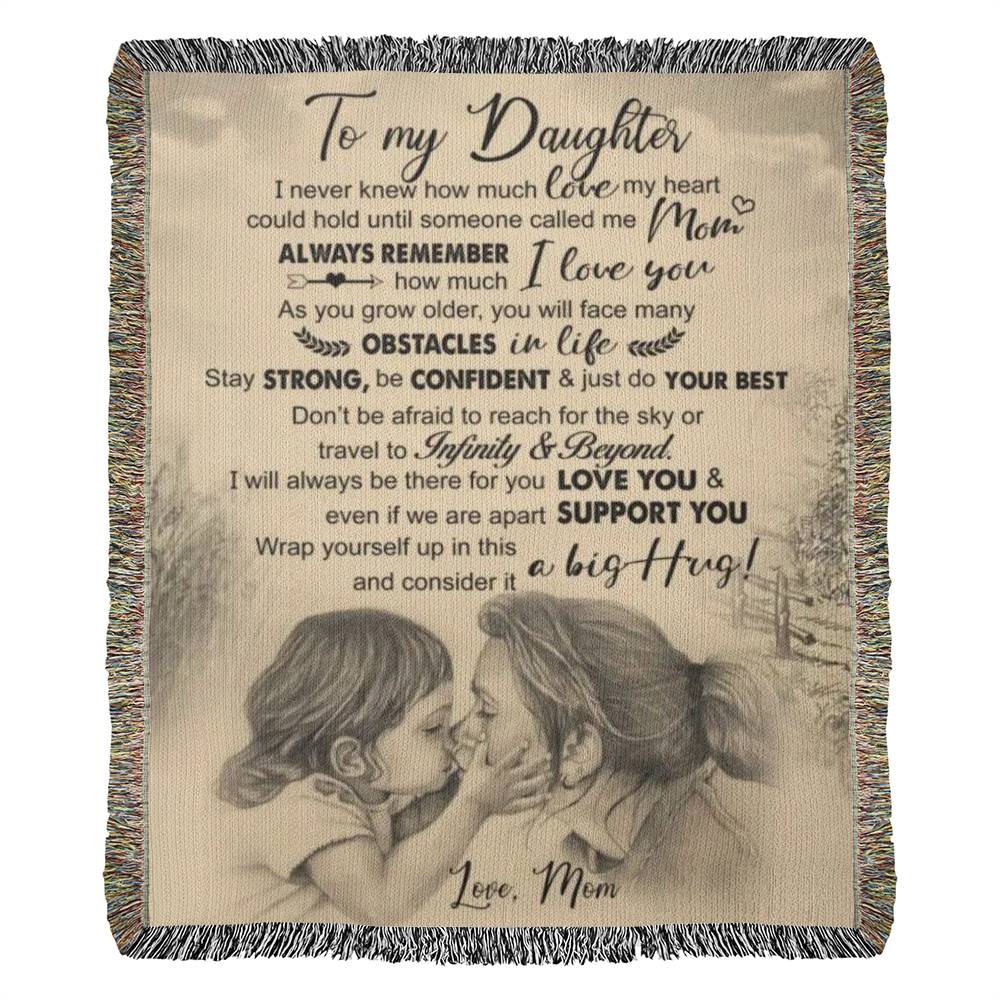 A Mother's Love Blanket For Her Daughter