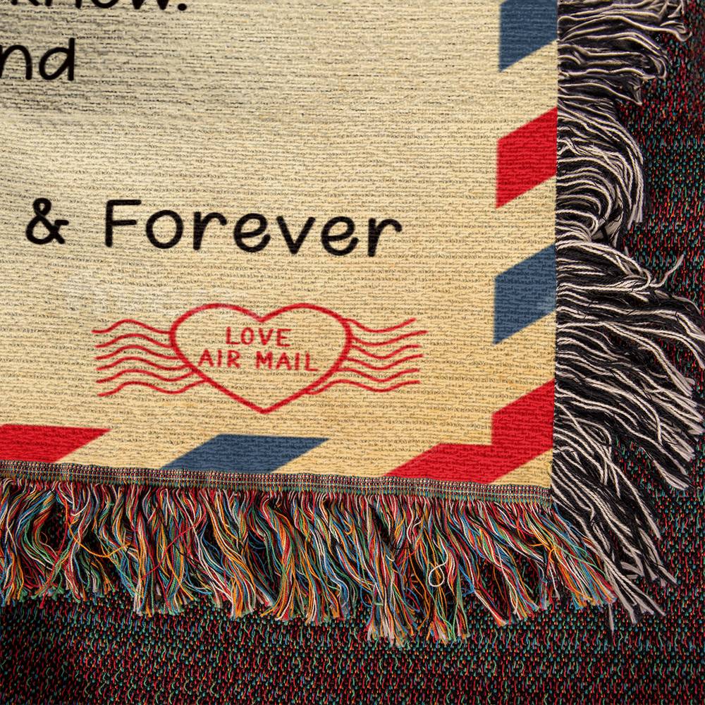 Love Is Forever Granddaughter's Blanket