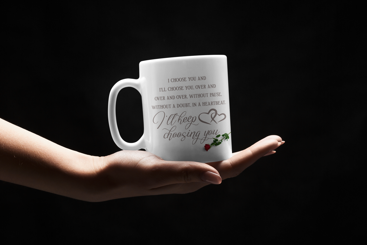 I Choose You Valentine's Mug