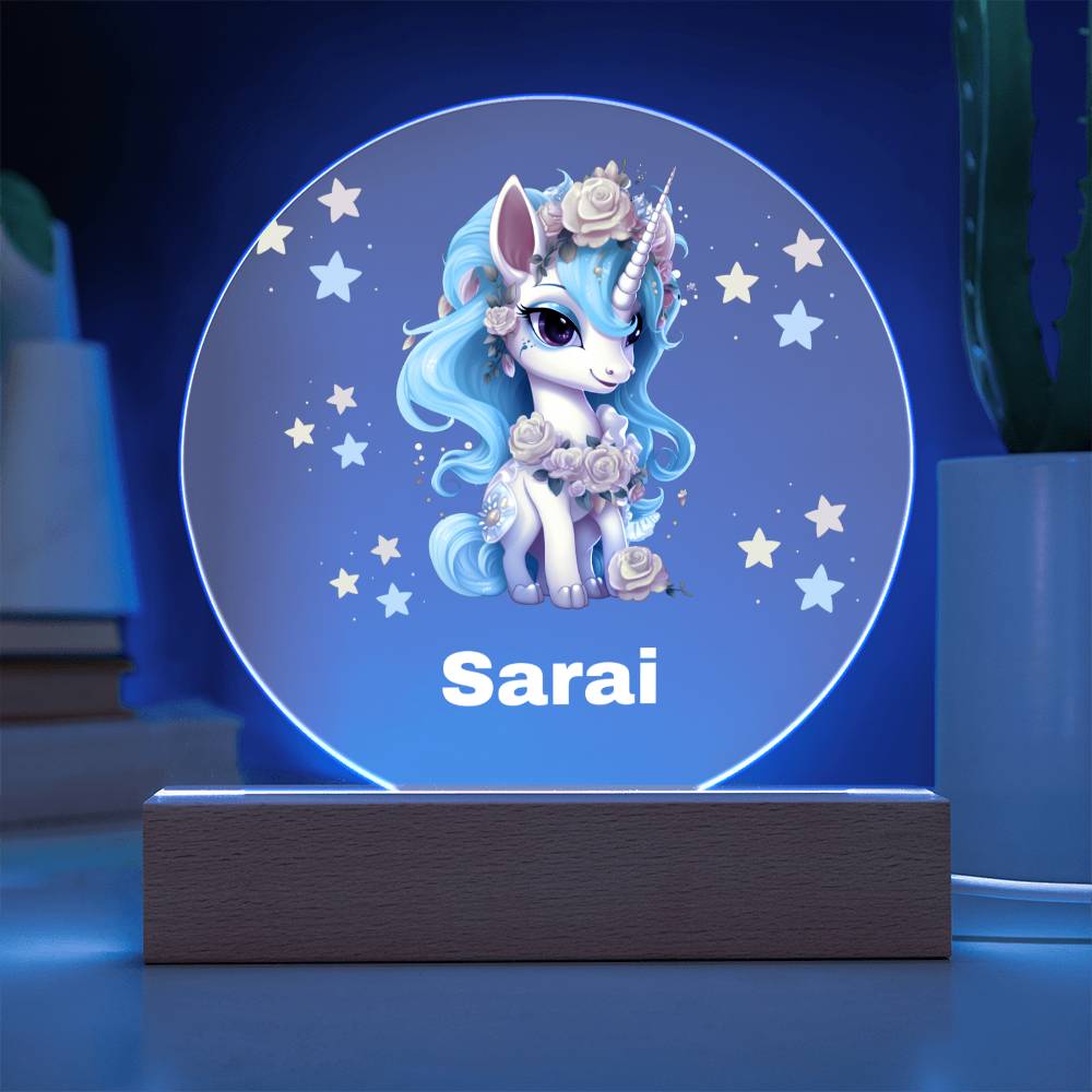 EnchantiGlow A Unicorn-Inspired Acrylic Night Light For Your Magical Daughter