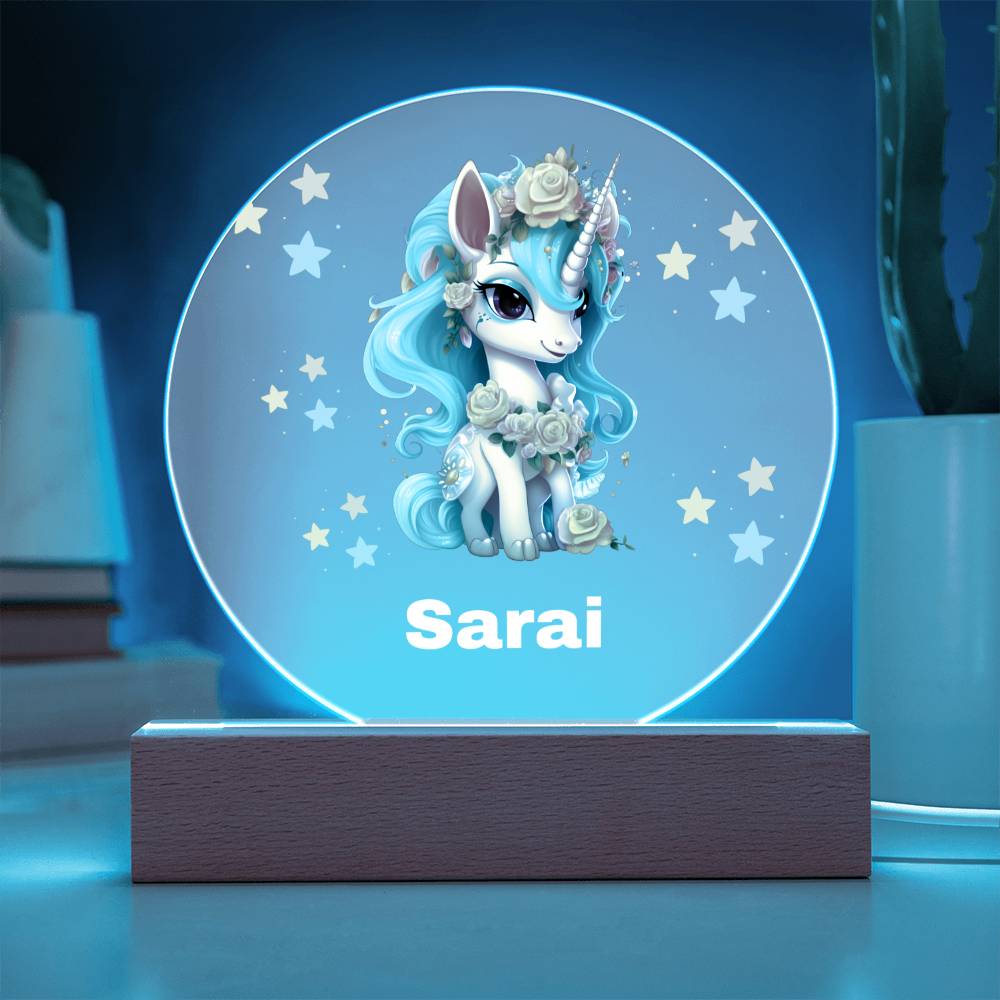 EnchantiGlow A Unicorn-Inspired Acrylic Night Light For Your Magical Daughter